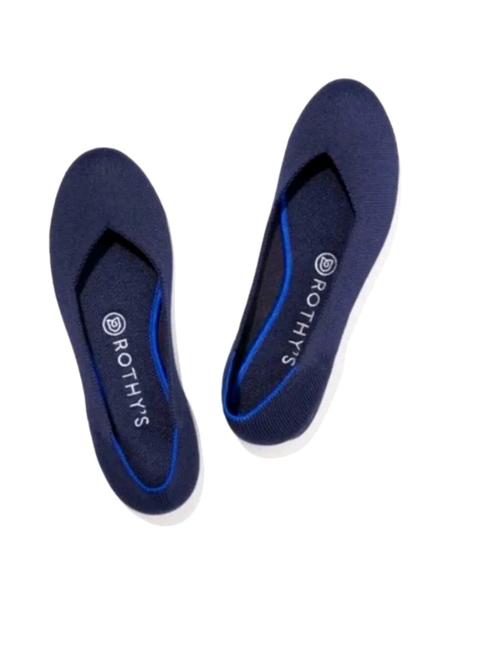 Rothy's Navy Solid Size 10 Brand New In.box